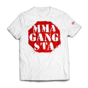 Octagon T-Shirt Red on White
